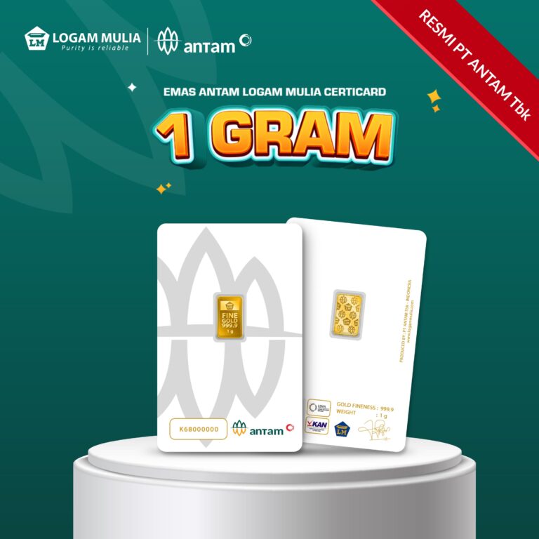 Harga Emas Antam Hari Ini 5 April 2026, Stok Menipis