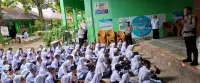 Bentengi Ratusan Siswa Baru dari Narkoba, Ini Pesan Tegas Kapolsek Ujungbulu di MPLS