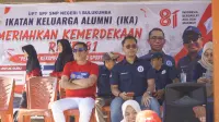 Bukti Nyata Kepedulian Alumni, IKA SMPN 1 Bulukumba Hidupkan Suasana HUT RI ke-81