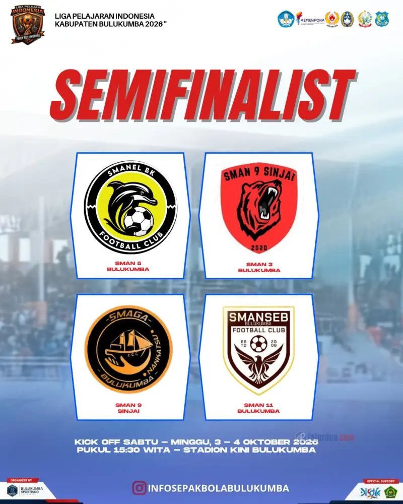 Tensi Memuncak di Semifinal LPI Bulukumba 2026, Polres dan Tim Medis Siaga Penuh
