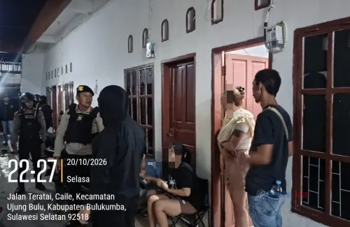 Razia Narkoba Bulukumba: Polisi Sisir Kost-Kostan Caile