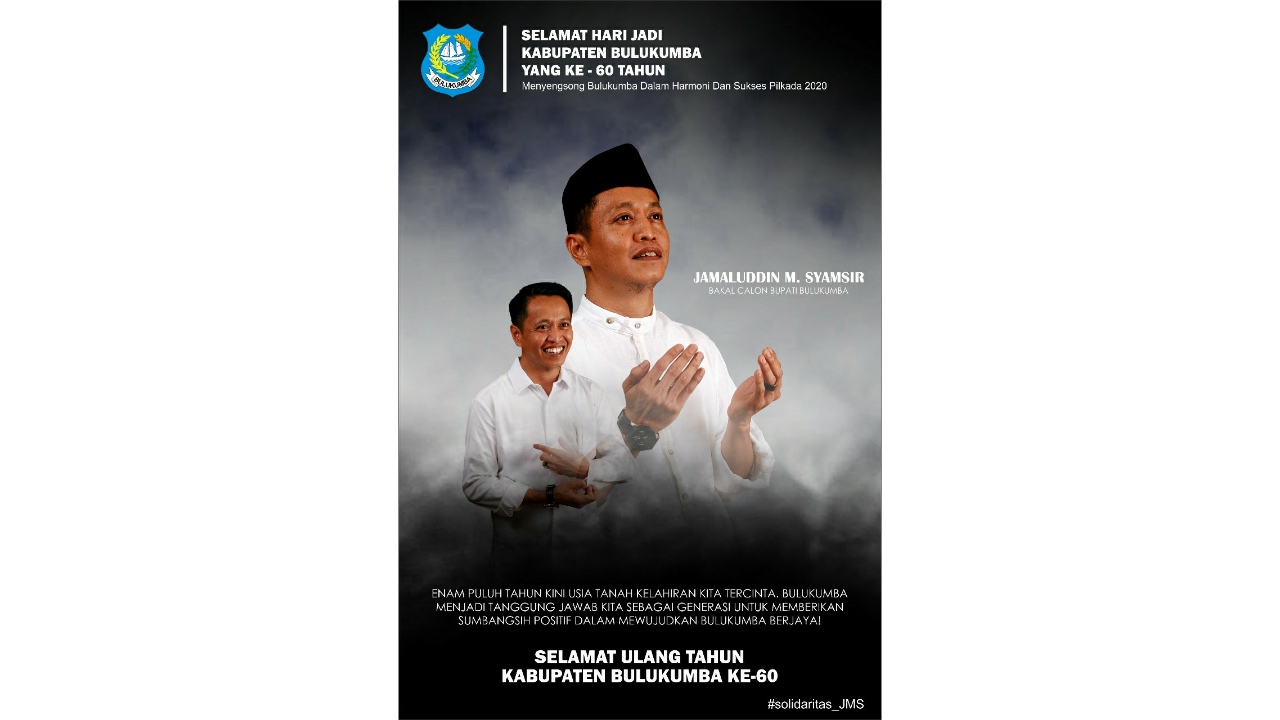 HUT Bulukumba ke 60, JMS Sebut Sudah Waktunya Berjaya