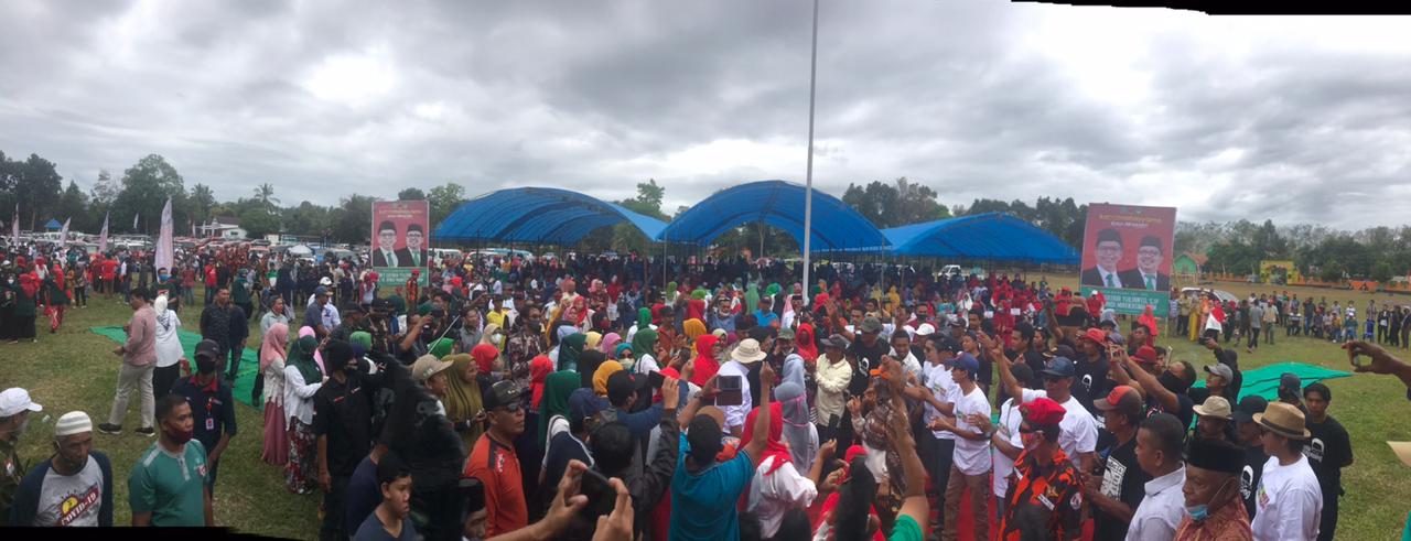 Ribuan Warga Sambut Tomy Satria di Bulukumpa