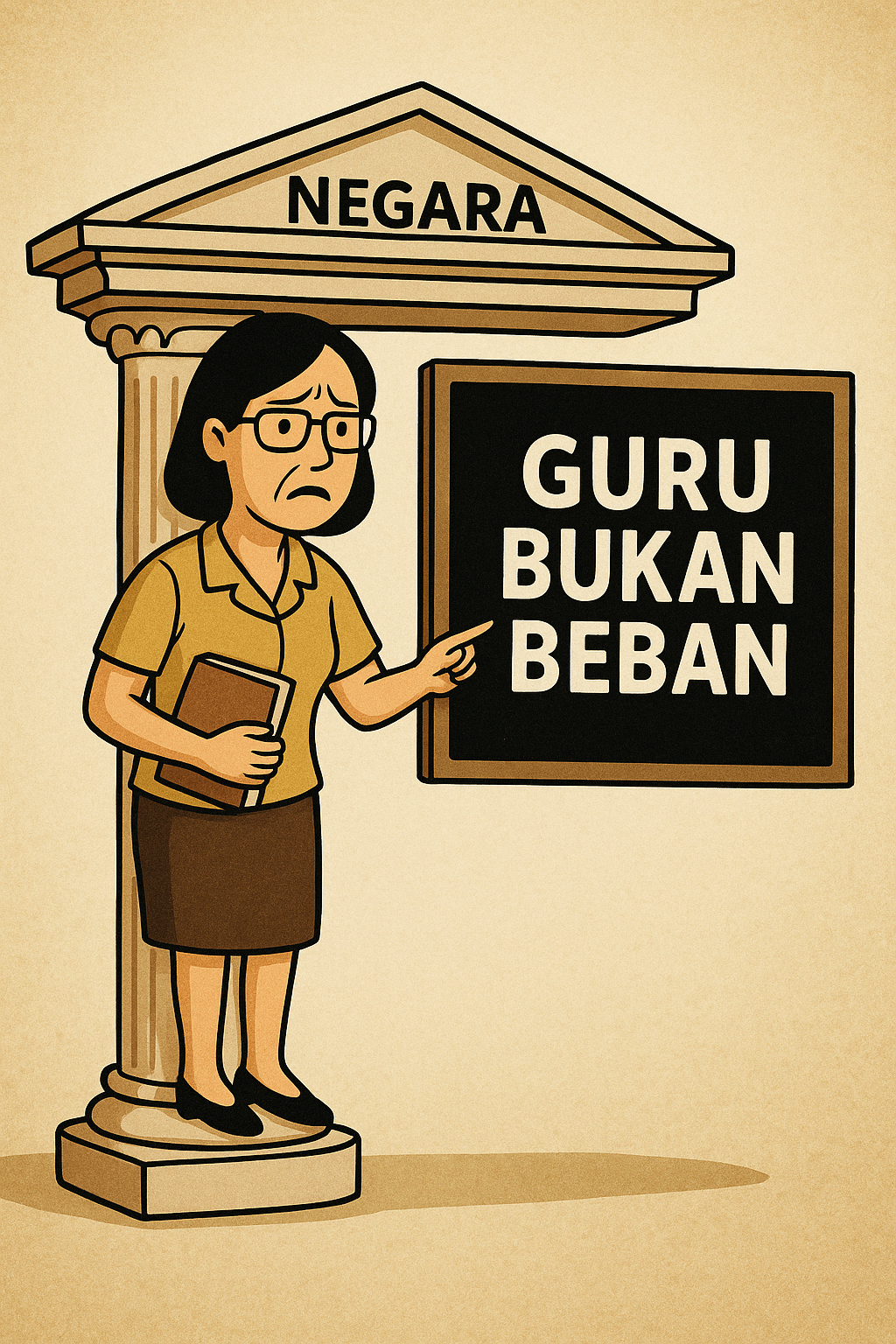 Guru Bukan Beban, Melainkan Pilar Negeri
