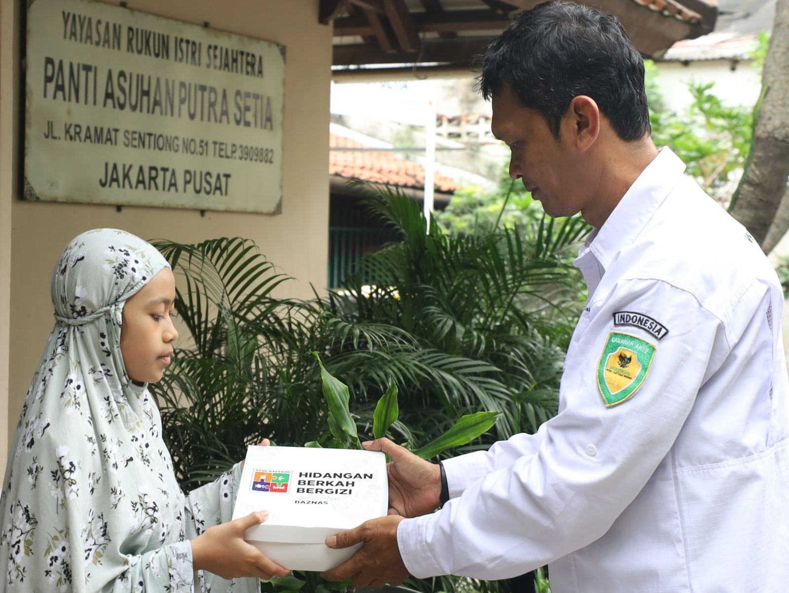 BAZNAS Hadirkan Hidangan Berkah Ramadan untuk Yatim dan Santri